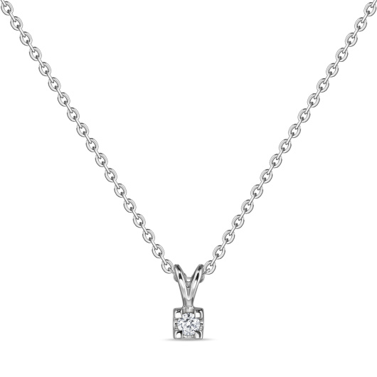 Колье с бриллиантом