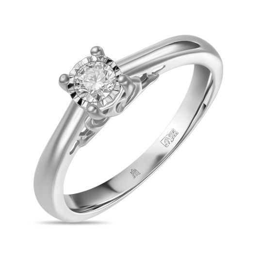 Кольцо с бриллиантом