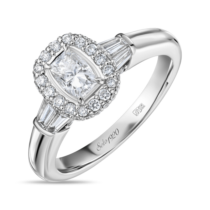 Кольцо с бриллиантами - фото 1 Кольцо с бриллиантами - фото 1