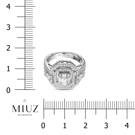 Кольцо с бриллиантами