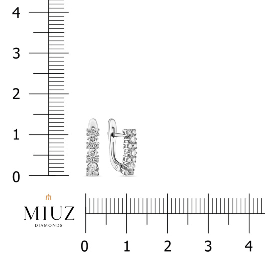Серьги с бриллиантами