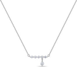 Колье с бриллиантом