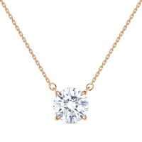 Колье с бриллиантом - фото 1