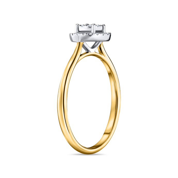 Кольцо с бриллиантами - фото 2 Кольцо с бриллиантами - фото 2