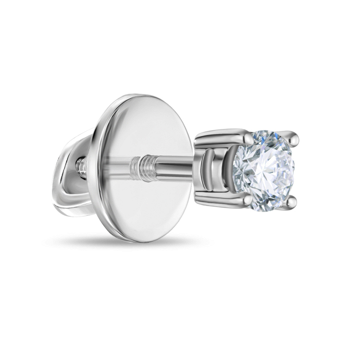 Моносерьга с бриллиантом - фото 2