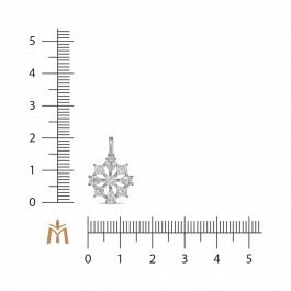 Подвеска с бриллиантом