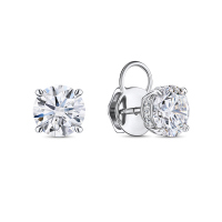 Серьги с бриллиантом - фото 1 Серьги с бриллиантом - фото 1