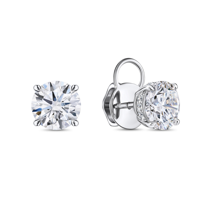 Серьги с бриллиантом - фото 1 Серьги с бриллиантом - фото 1