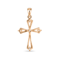 Крест с бриллиантами - фото 2