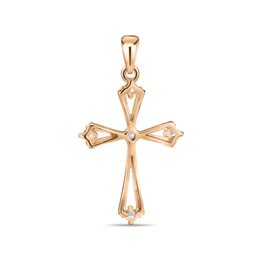 Крест с бриллиантами