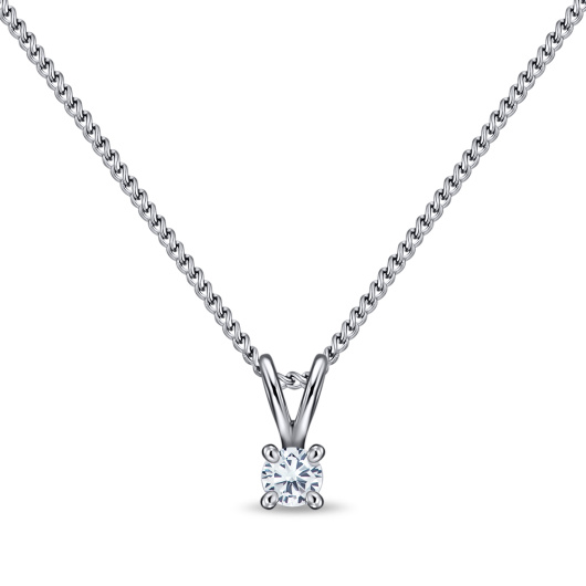 Колье с бриллиантом