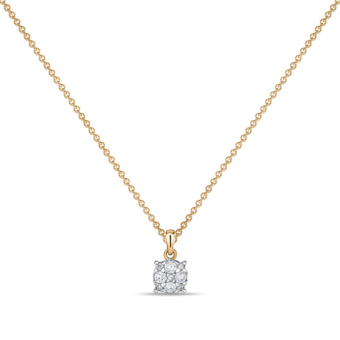 Колье с бриллиантом - фото 1