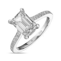 Кольцо с бриллиантом - фото 1 Кольцо с бриллиантом - фото 1