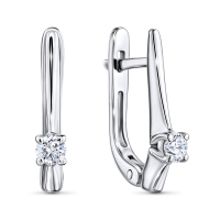 Серьги с бриллиантами - фото 1 Серьги с бриллиантами - фото 1