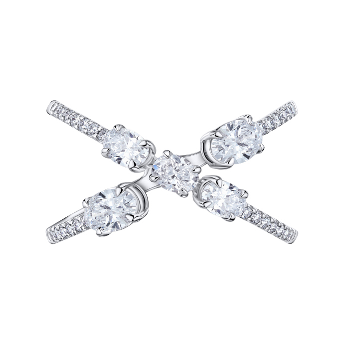 Кольцо с бриллиантами - фото 3