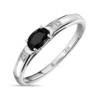 Кольцо с цветными сапфирами и бриллиантами - фото 1 Кольцо с цветными сапфирами и бриллиантами - фото 1