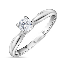 Кольцо с бриллиантом