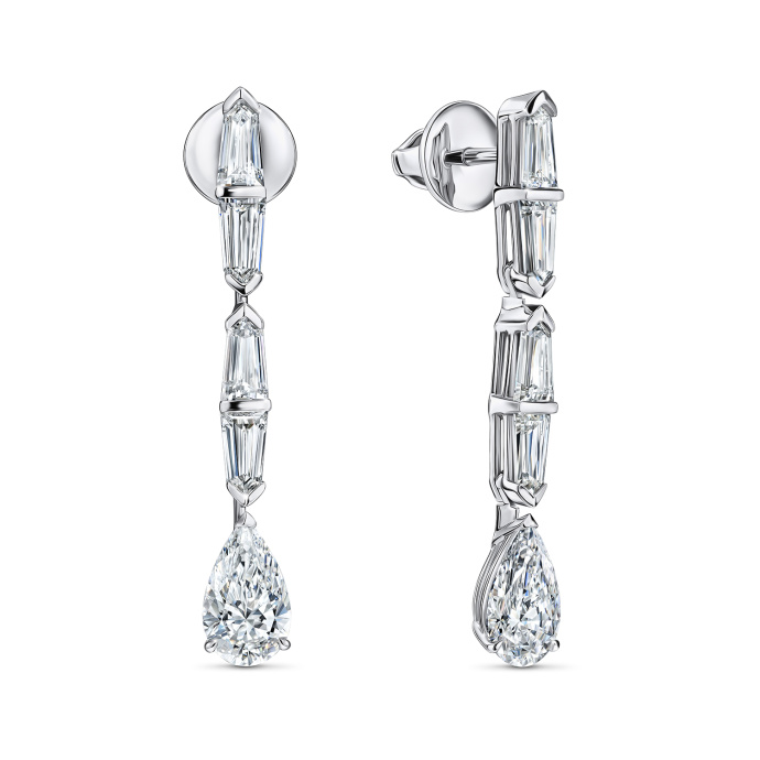 Серьги с бриллиантами - фото 1 Серьги с бриллиантами - фото 1