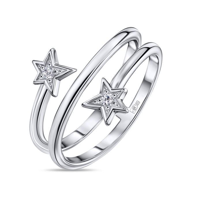 Кольцо с бриллиантом - фото 1 Кольцо с бриллиантом - фото 1