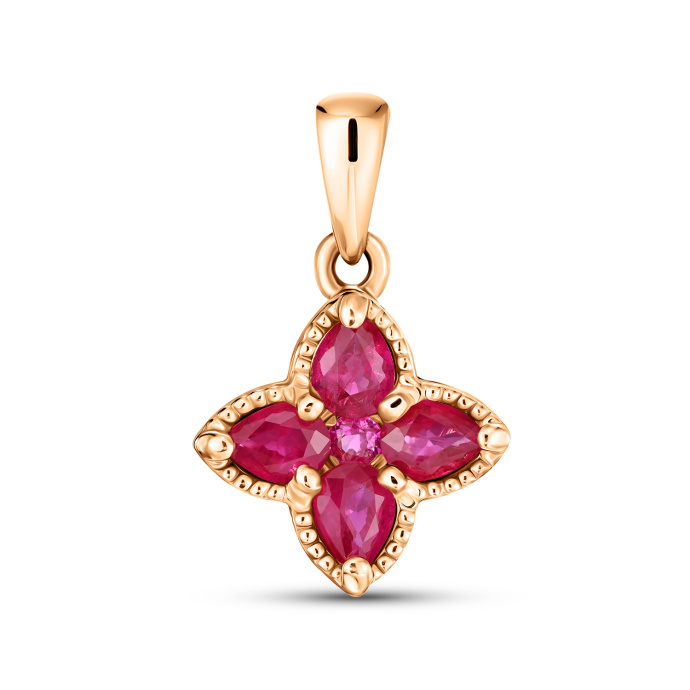 Подвеска с рубинами - фото 1 Подвеска с рубинами - фото 1