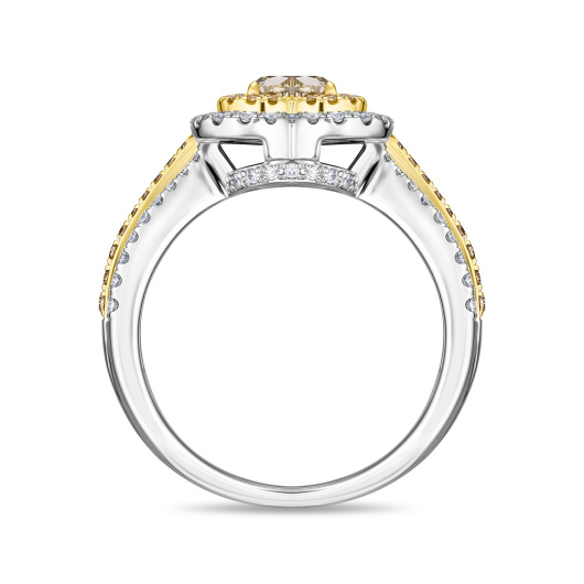 Кольцо с бриллиантами