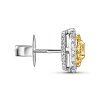 Серьги с бриллиантами - фото 2