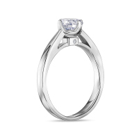 Кольцо с фианитами - фото 2