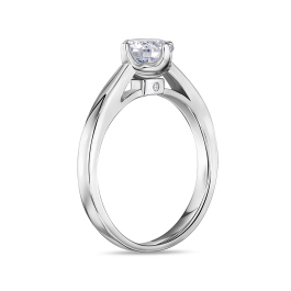 Кольцо с фианитами