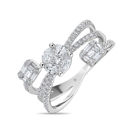 Кольцо с бриллиантами