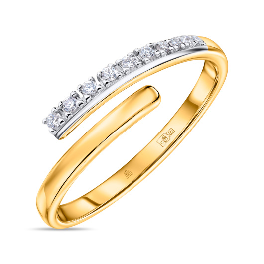 Кольцо с бриллиантом