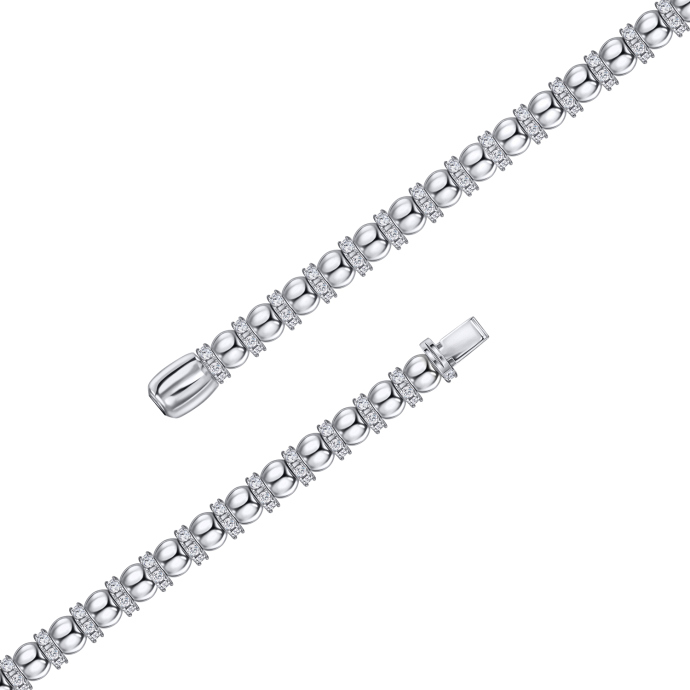 Браслет с бриллиантами - фото 3