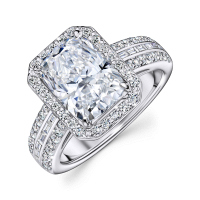 Кольцо с бриллиантом - фото 1