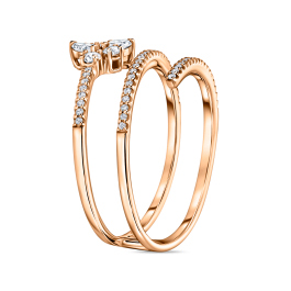 Кольцо с бриллиантами