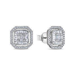 Серьги с бриллиантами