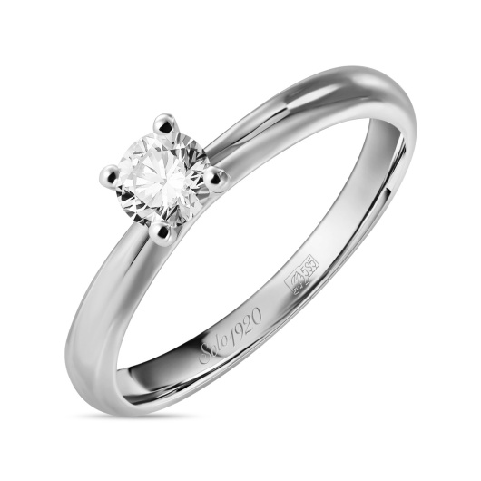 Кольцо с бриллиантом