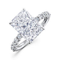 Кольцо с бриллиантом - фото 1