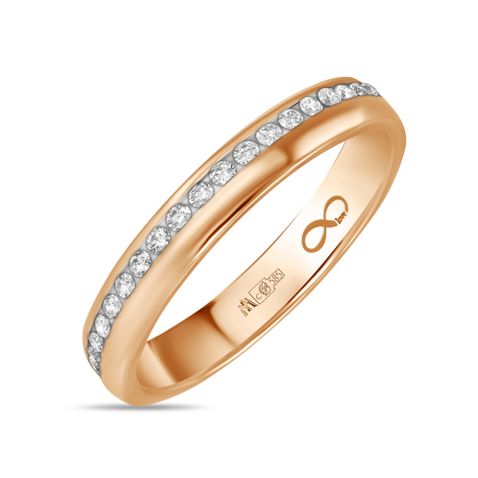 Кольцо с бриллиантами - фото 1