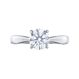 Кольцо с бриллиантом