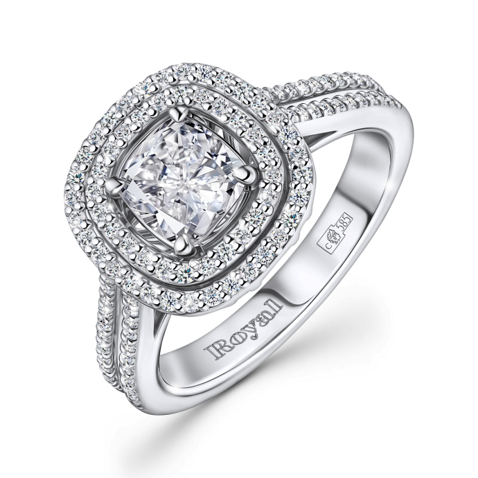 Кольцо с бриллиантами - фото 1