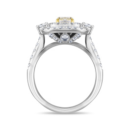 Кольцо с бриллиантами