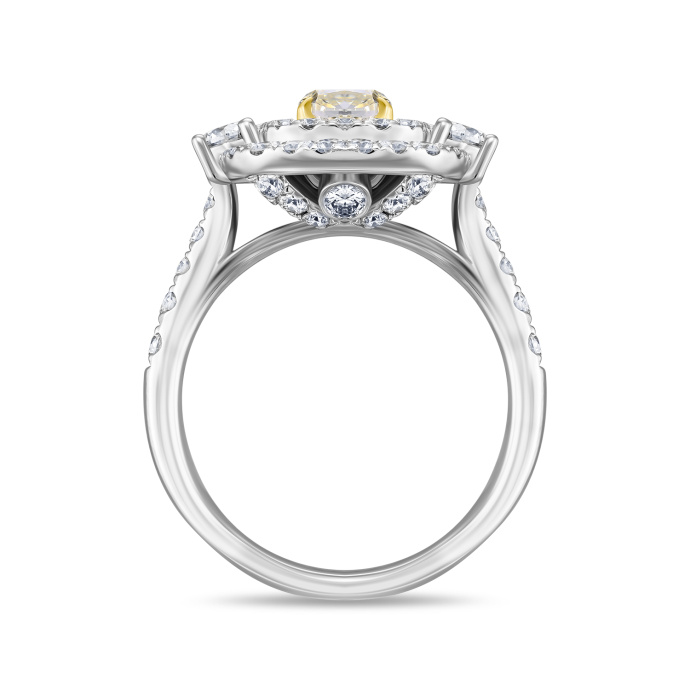 Кольцо с бриллиантами - фото 2 Кольцо с бриллиантами - фото 2