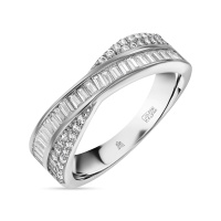 Кольцо с фианитами - фото 1 Кольцо с фианитами - фото 1