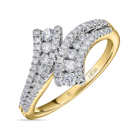 Кольцо с бриллиантом - фото 1