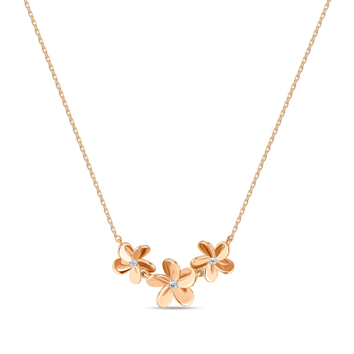 Колье с фианитами - фото 1