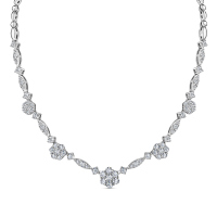 Колье с бриллиантами - фото 1