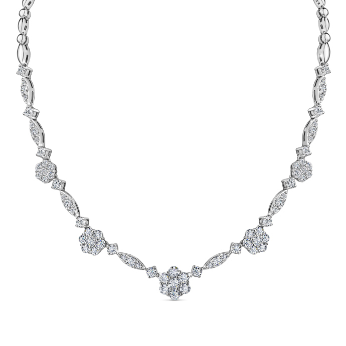 Колье с бриллиантами - фото 1