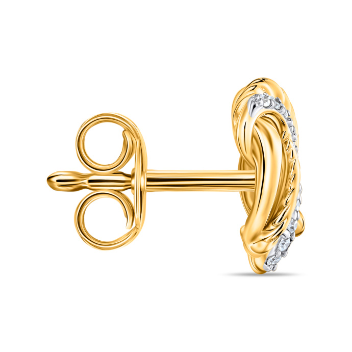 Серьги с бриллиантами - фото 2