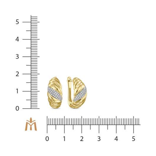 Серьги с бриллиантами
