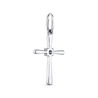 Крест с бриллиантом - фото 2