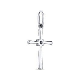 Крест с бриллиантом